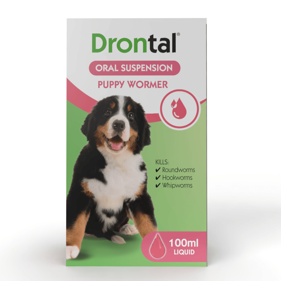 Drontal Puppy Liquid Wormer 0.6kg & Over 100ml