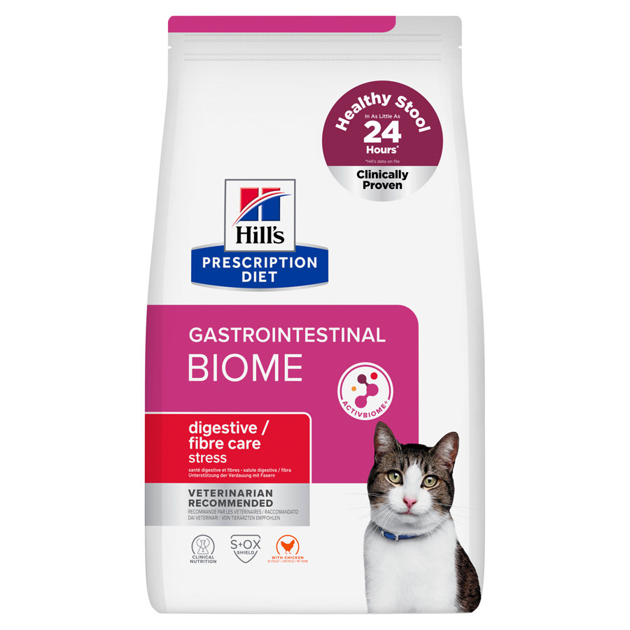 Hill’s Prescription Diet Gastrointestinal Biome Stress Adult Dry Cat Food