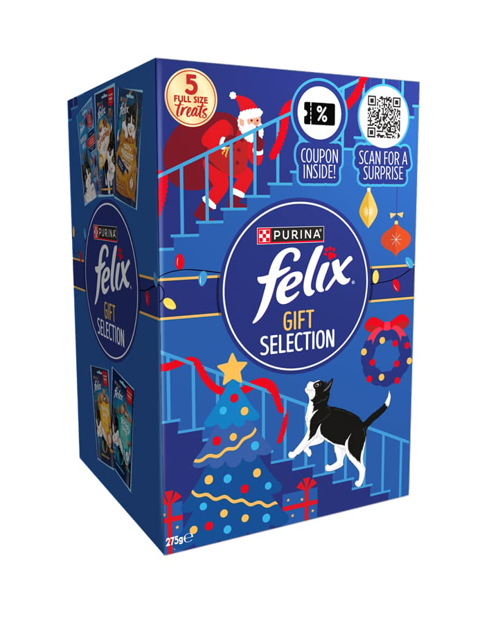 Felix Christmas Gift Box Cat Treats