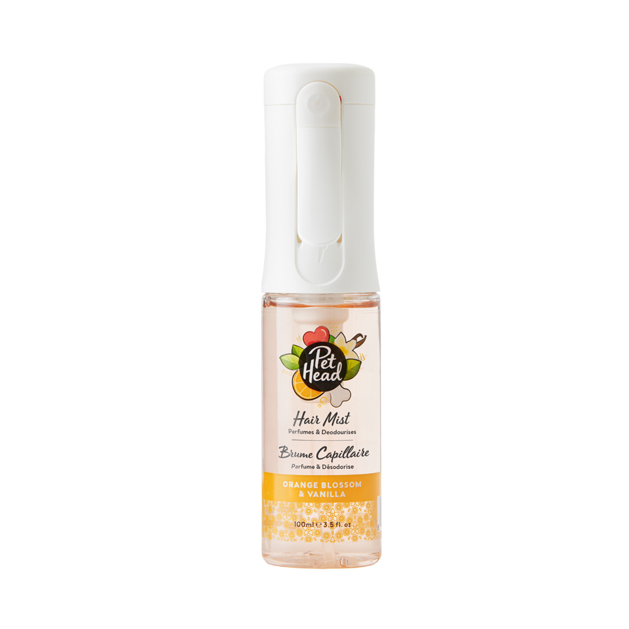 Pet Head Hair Mist Deodorising Spray for Dogs Orange Blossom & Vanilla