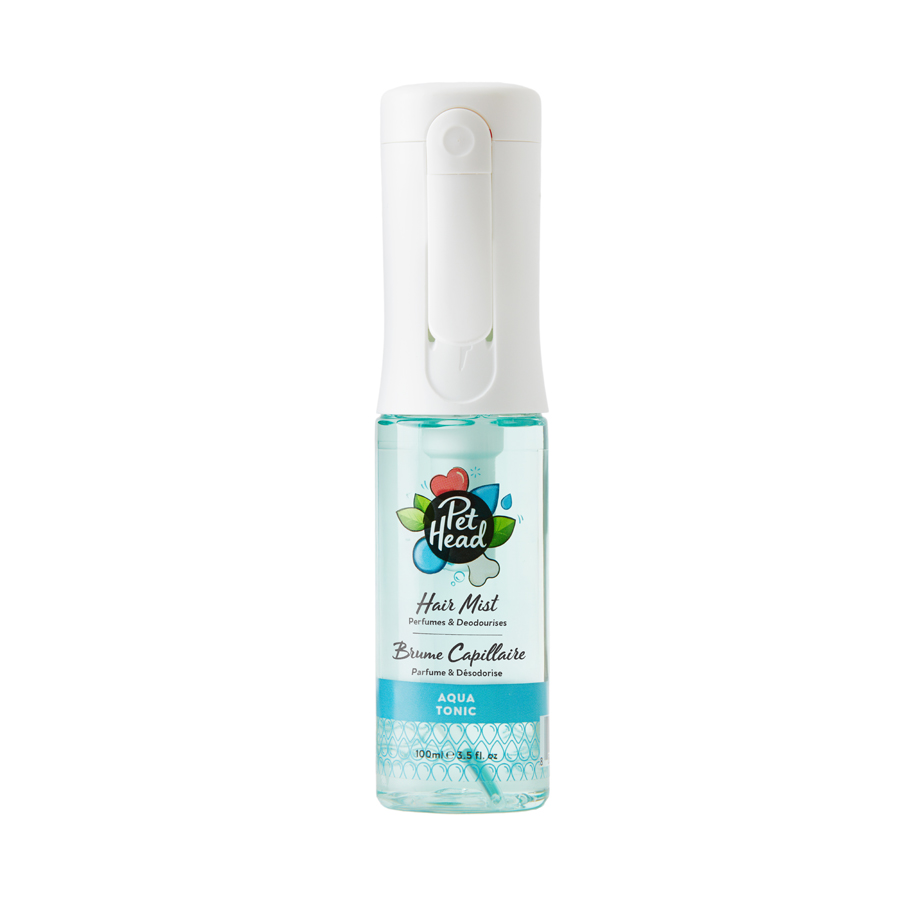 Pet Head Hair Mist Deodorising Spray for Dogs Aqua Tonic