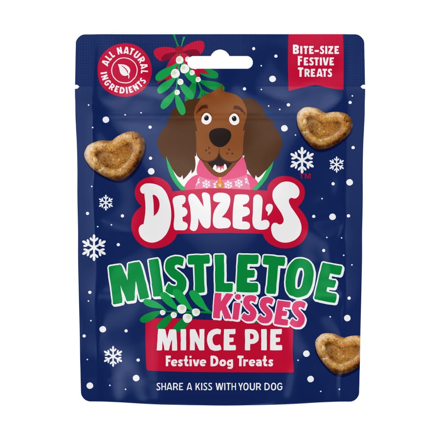 Denzel’s Mistletoe Kisses Mince Pie Dog Treats