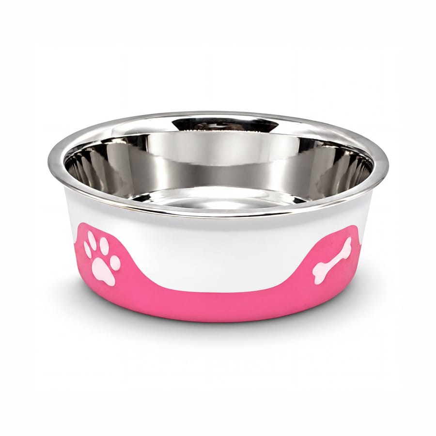 Thermacool Dog Bowl Pink Medium