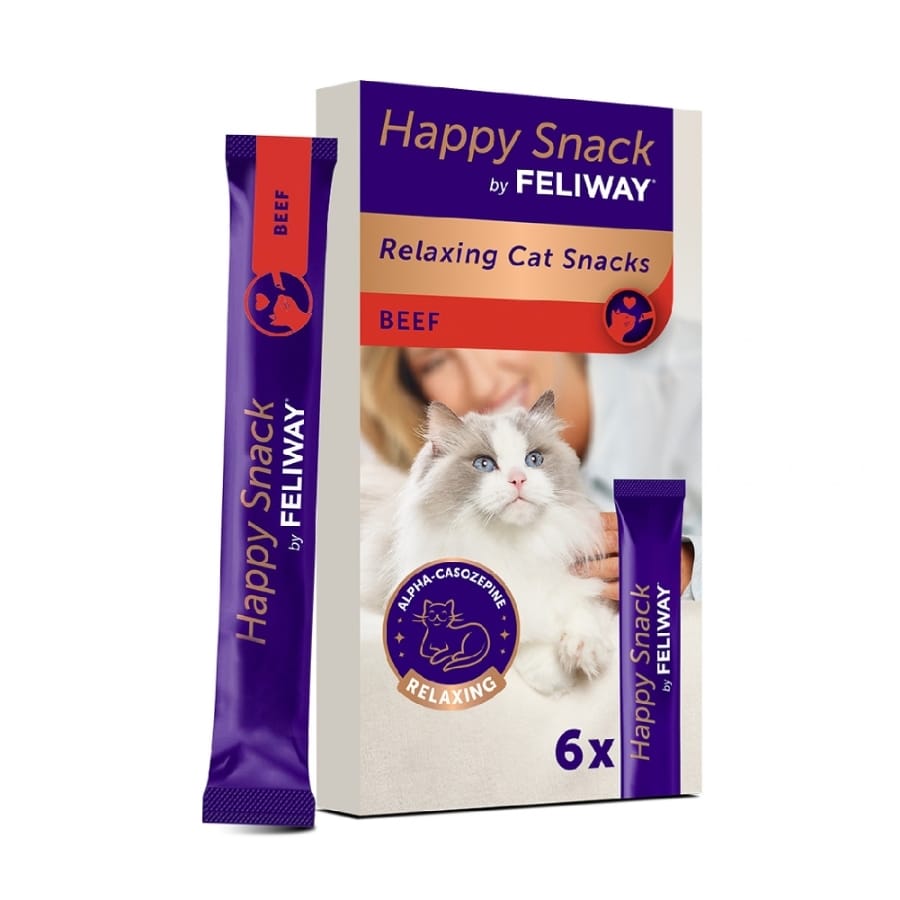 Feliway Happy Snack Calming Sticks for Cats Beef