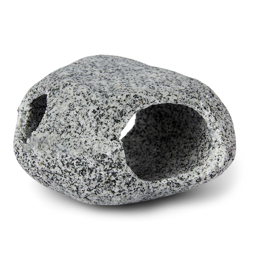 Pets at Home Round Granite Cave Aquarium Ornament