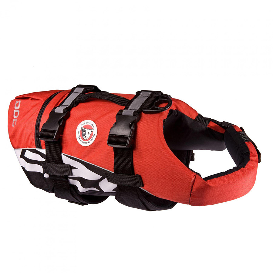 Izefia Dog Life Jacket With Handle - Mermaid Design Flotation Vest For Swimming Safety