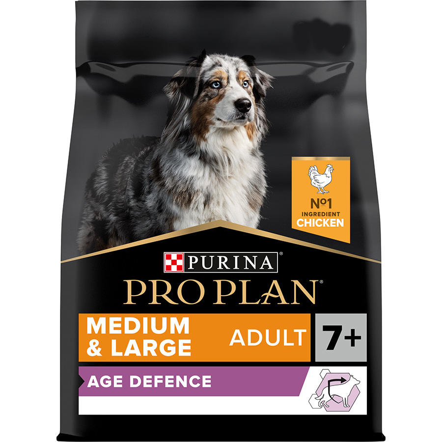 Pro Plan Medium Large 7 Adult Senior Dry Dog Food Chicken Pets