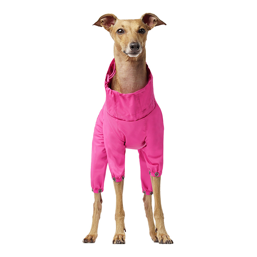 Canada Pooch Dog Winter Slush Suit Onesie Pink
