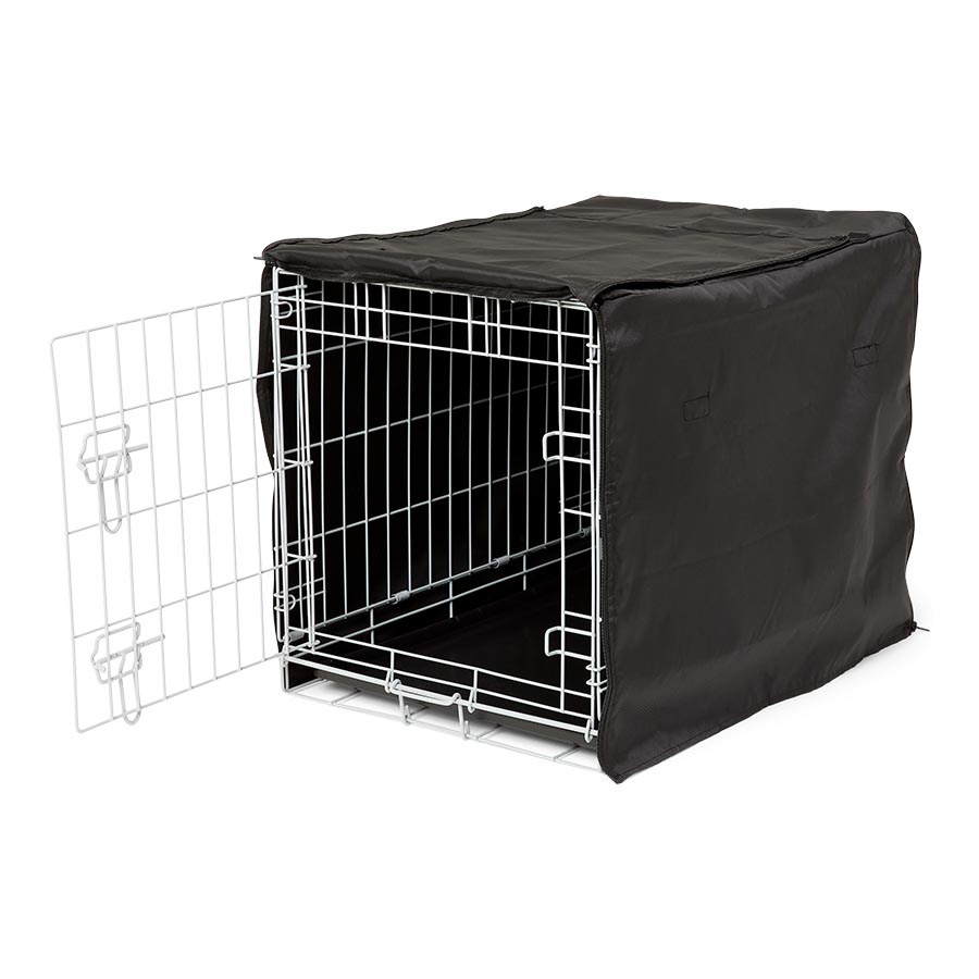 Pets at Home Dog Crate Cover Black