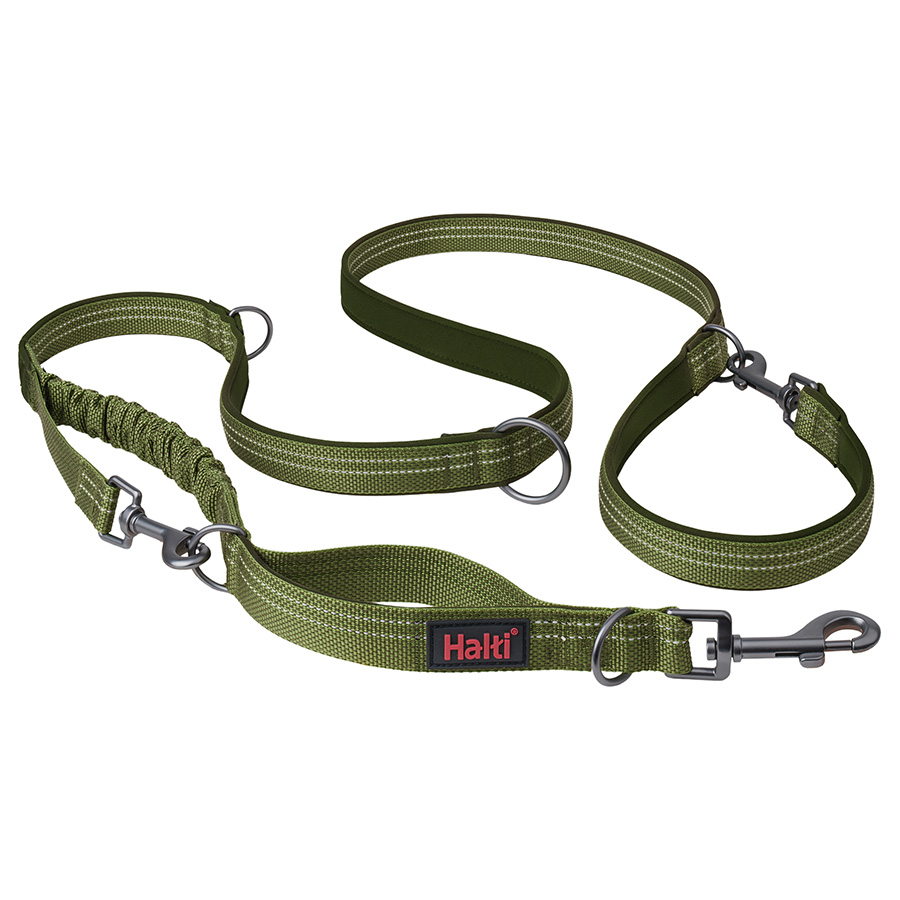 Halti Anatomy Dog Multi Lead Green | Pets