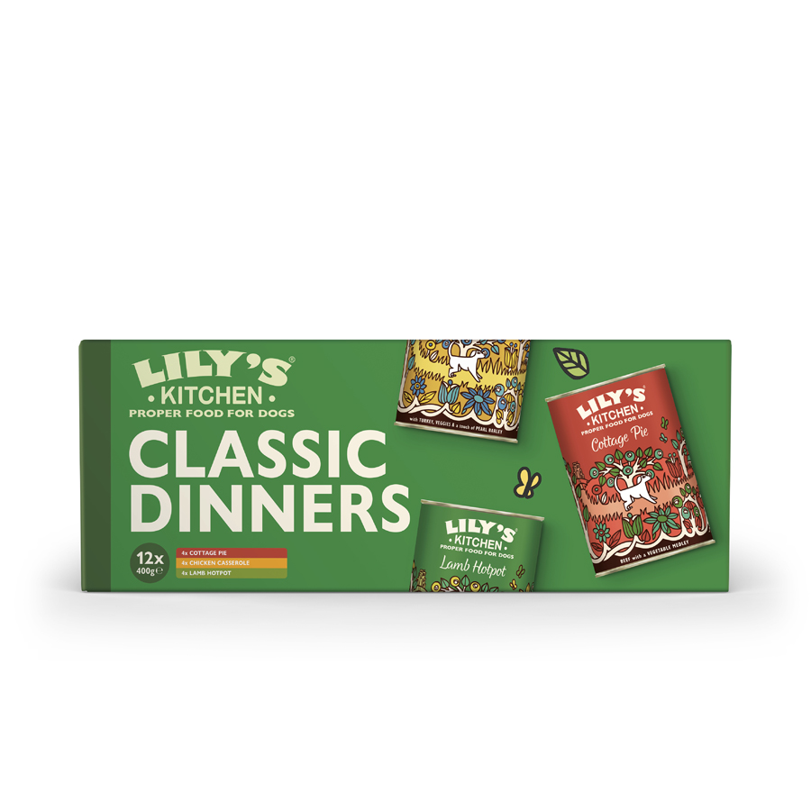 Lily's Kitchen Classic Dinners Tins Wet Dog Food Multipack