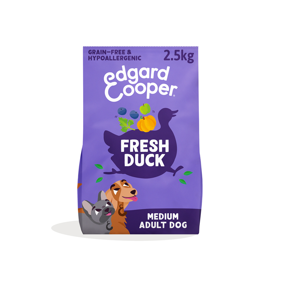 Edgard & Cooper Fresh Duck Medium Breed Dry Dog Food