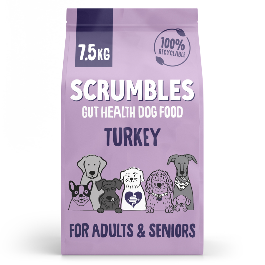 Scrumbles Turkey Adult & Senior Dry Dog Food
