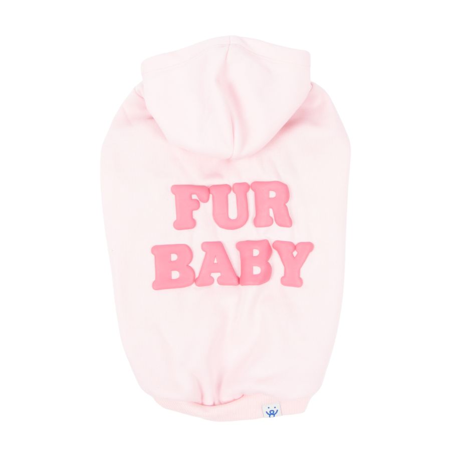 Oodles Fur Baby Dog Hoodie Pink
