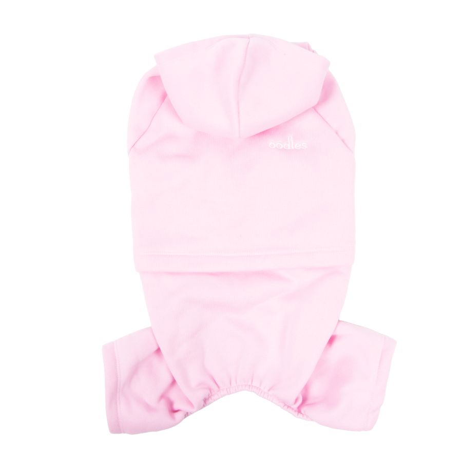Oodles One Piece Dog Suit Pink