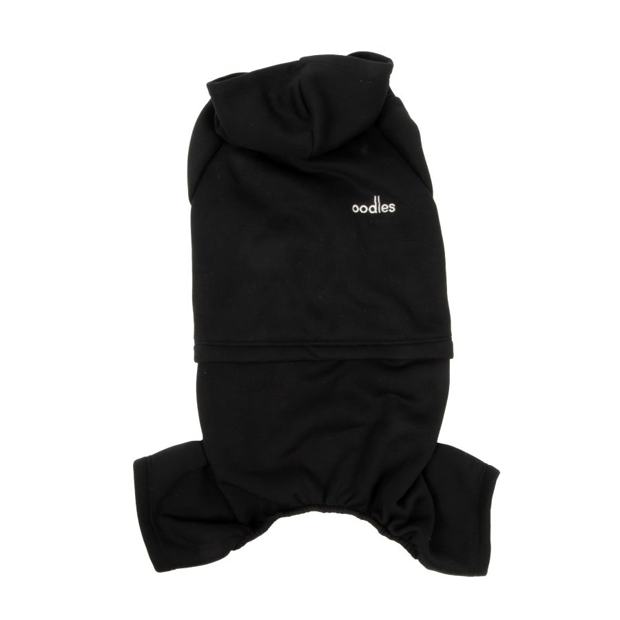 Oodles One Piece Dog Suit Black