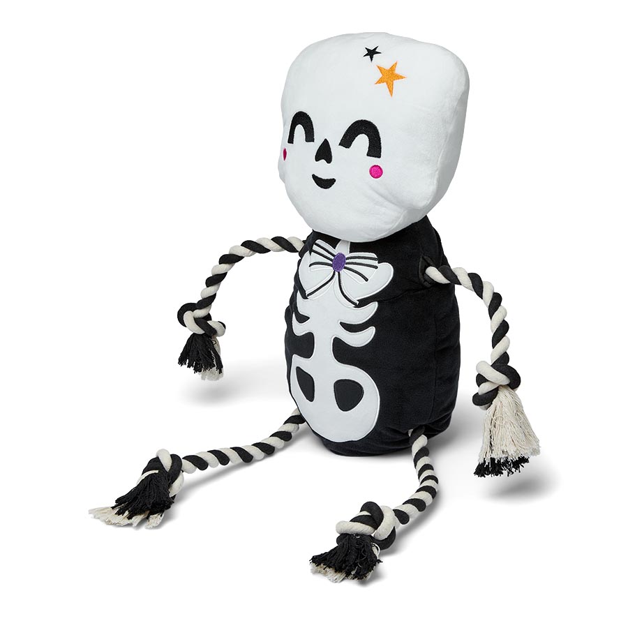 Pets at Home Skeleton Rope Squeaky Dog Toy