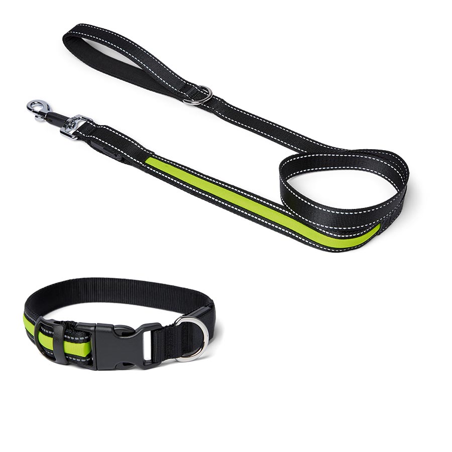 Pets At Home Light Up Collar & Lead