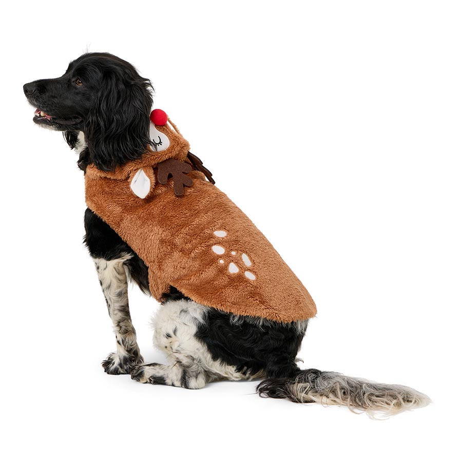 Pets at Home Christmas Reindeer Dog Costume