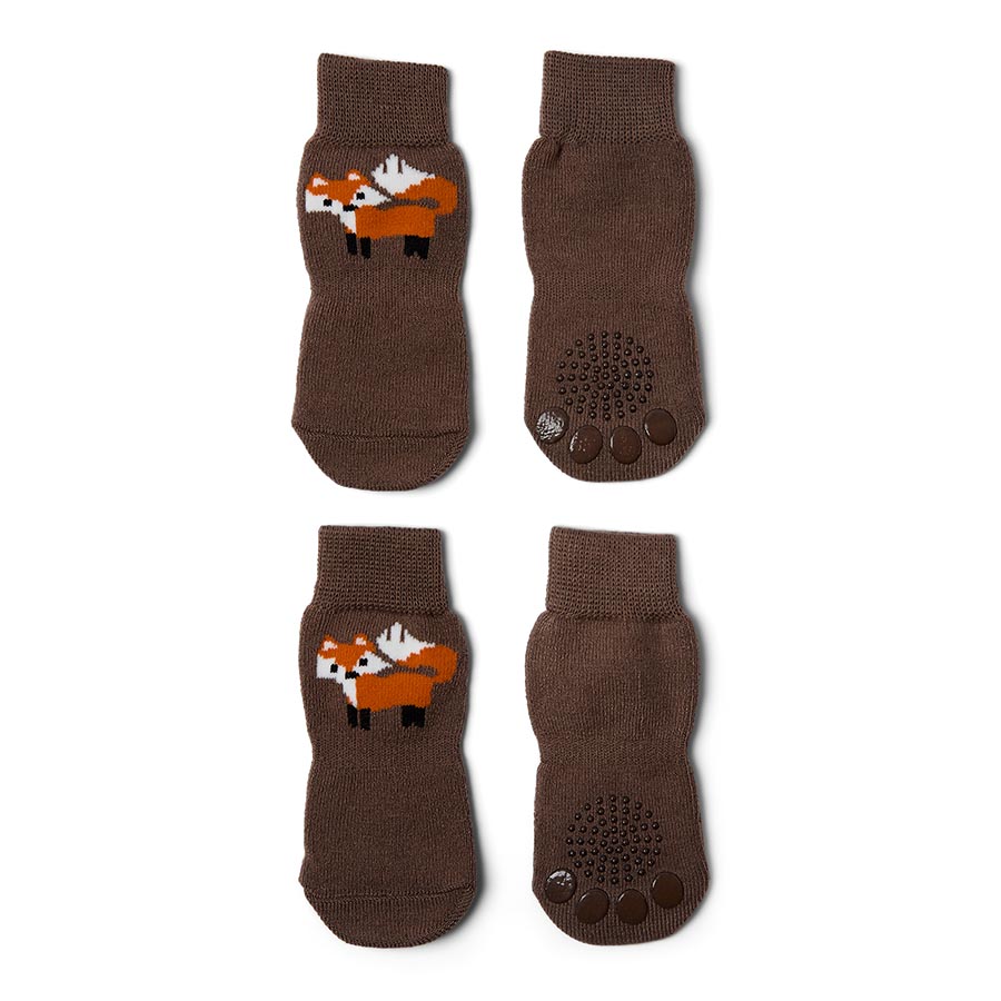 Pets at Home Cosy Club Fox Dog Socks
