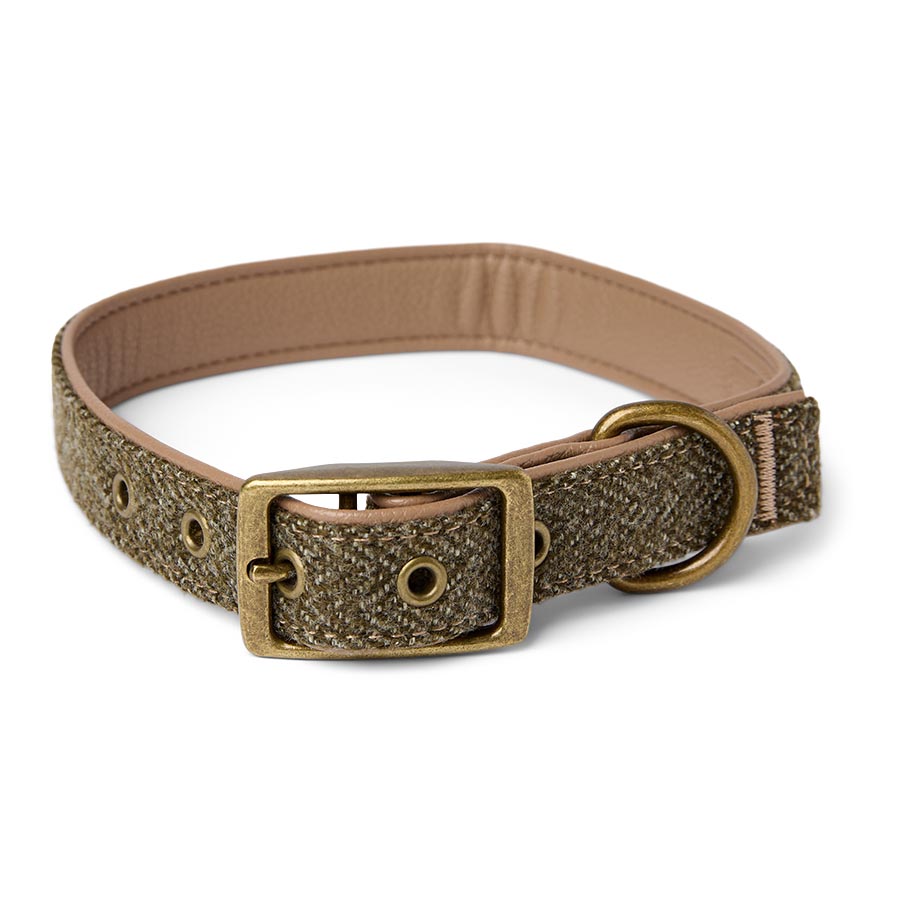 Wainwright's Luxury Country Tweed Dog Collar