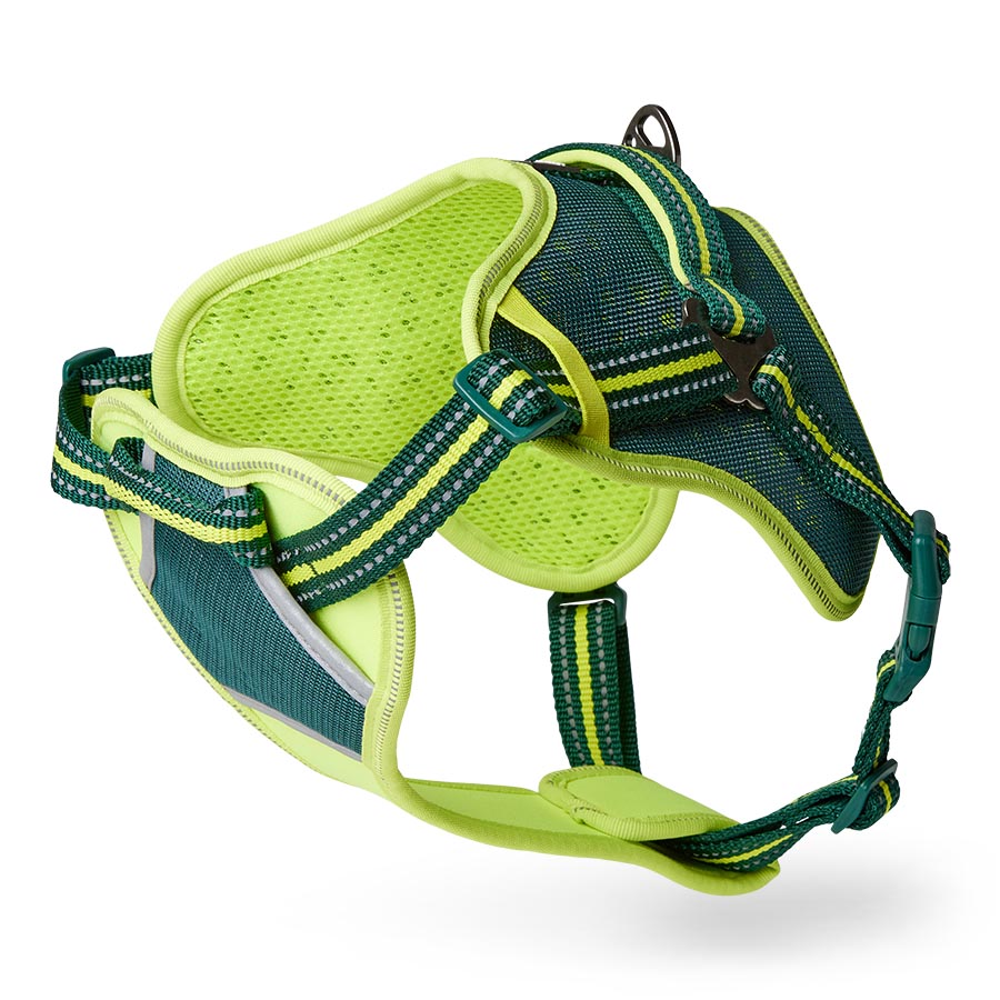 3 Peaks X Trail Dog Harness Green Pets